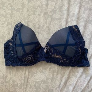 Jennifer Navy Blue Bra
